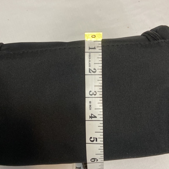 Canvas Black Hanging Mens Toiletry/ Dopp Bag with Carry Handle- NWOT - Picture 8 of 10